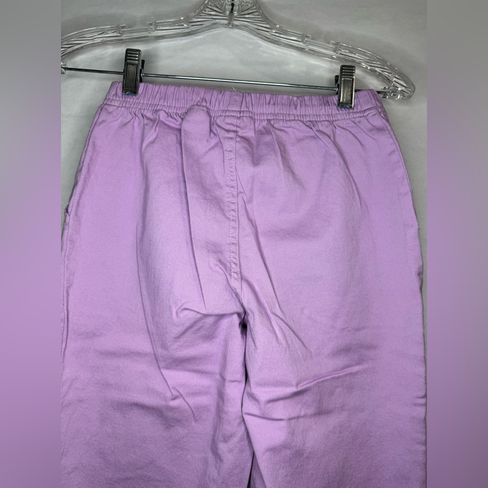 Croft and Barrow Purple Lilac Cropped Capri Jeans - Picture 7 of 10